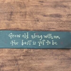 Inspiration Plaque Primative Style Blue